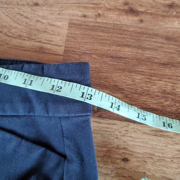 Old Navy Size 0 Pixie High Rise Navy Blue Cropped Trousers - Picture 6 of 8